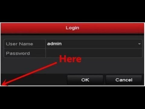 Hikvision dvr password hack